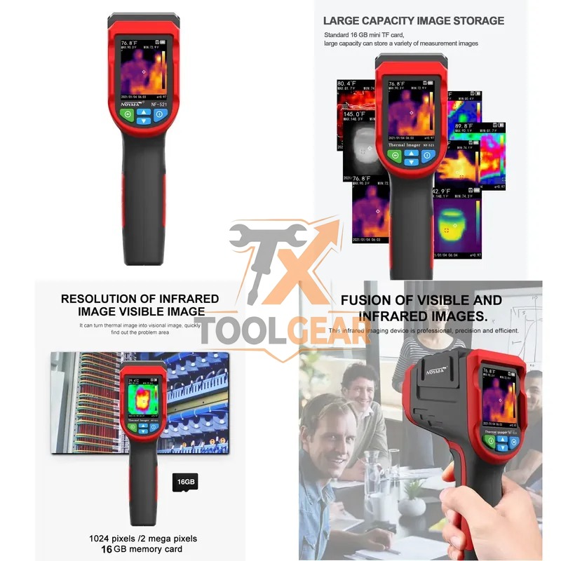 Nf 521 Thermal Imaging Camera - كاميرات مراقبة حرارية شبكية NOYAFA NF-521