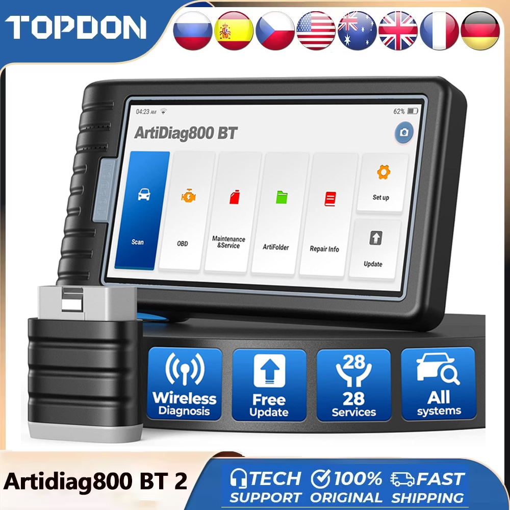 Topdon Tc001 Thermal Camera - جهاز تشخيص السيارات TOPDON ArtiDiag800 BT،
