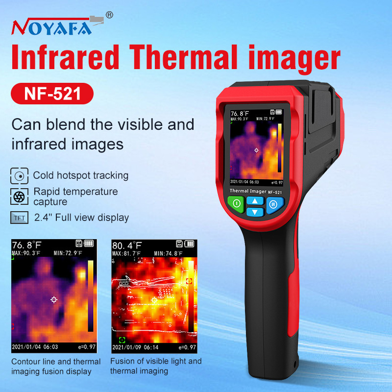 NOYAFA NF-521 كاميرا التصوير ا - مراجعة Nf 521 Thermal Imaging Camera وسعره