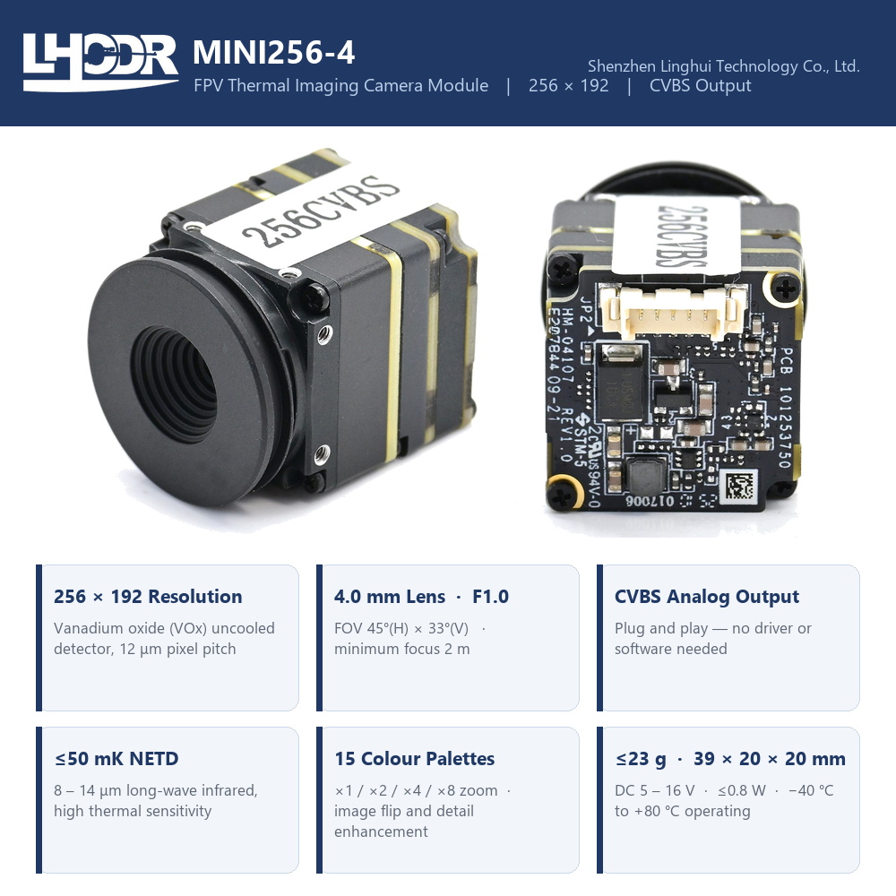 وحدة كاميرا حرارية لطائرة FPV  - مراجعة Thermal Module 640X512 Core وسعره