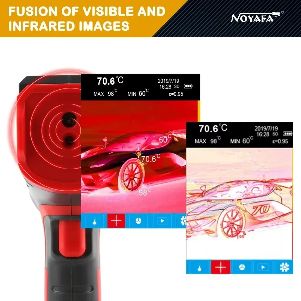 مستشعر التصوير الحراري بالأشعة - مراجعة Nf 521 Thermal Imaging Camera وسعره