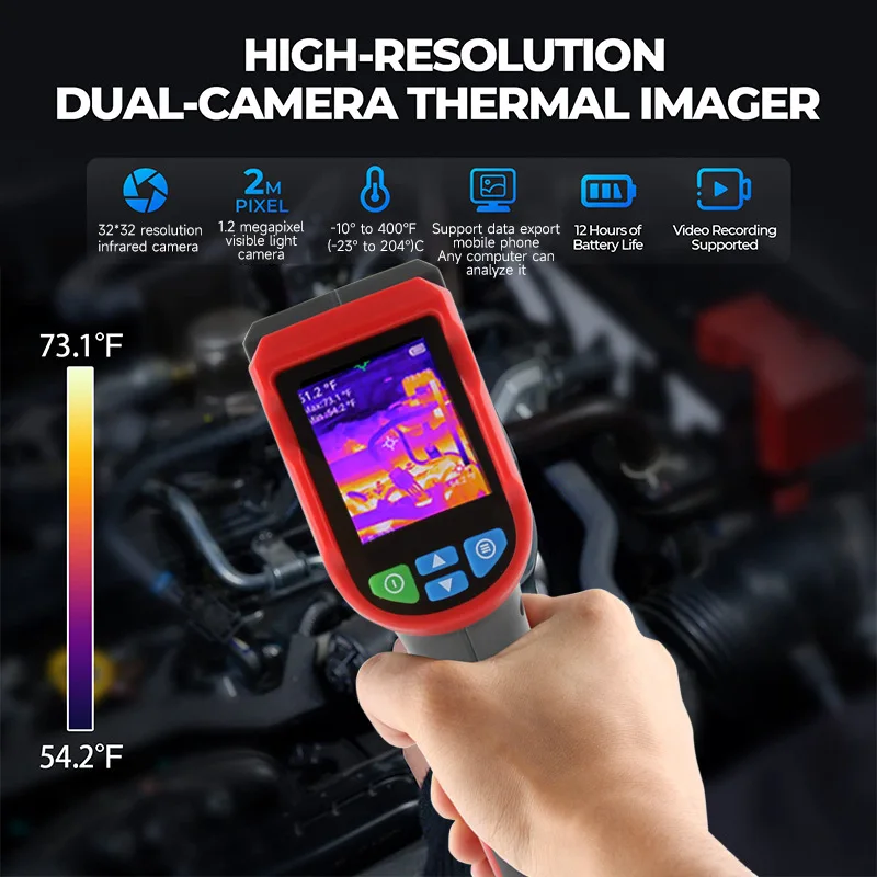 كاميرا التصوير الحراري المحمول - مراجعة Nf 521 Thermal Imaging Camera وسعره