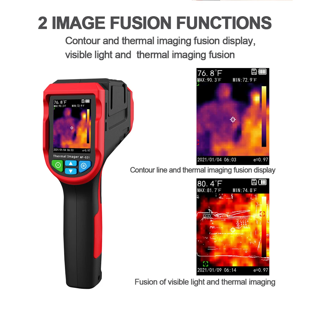 كاميرا تصوير حراري بالأشعة تحت - مراجعة Nf 521 Thermal Imaging Camera وسعره