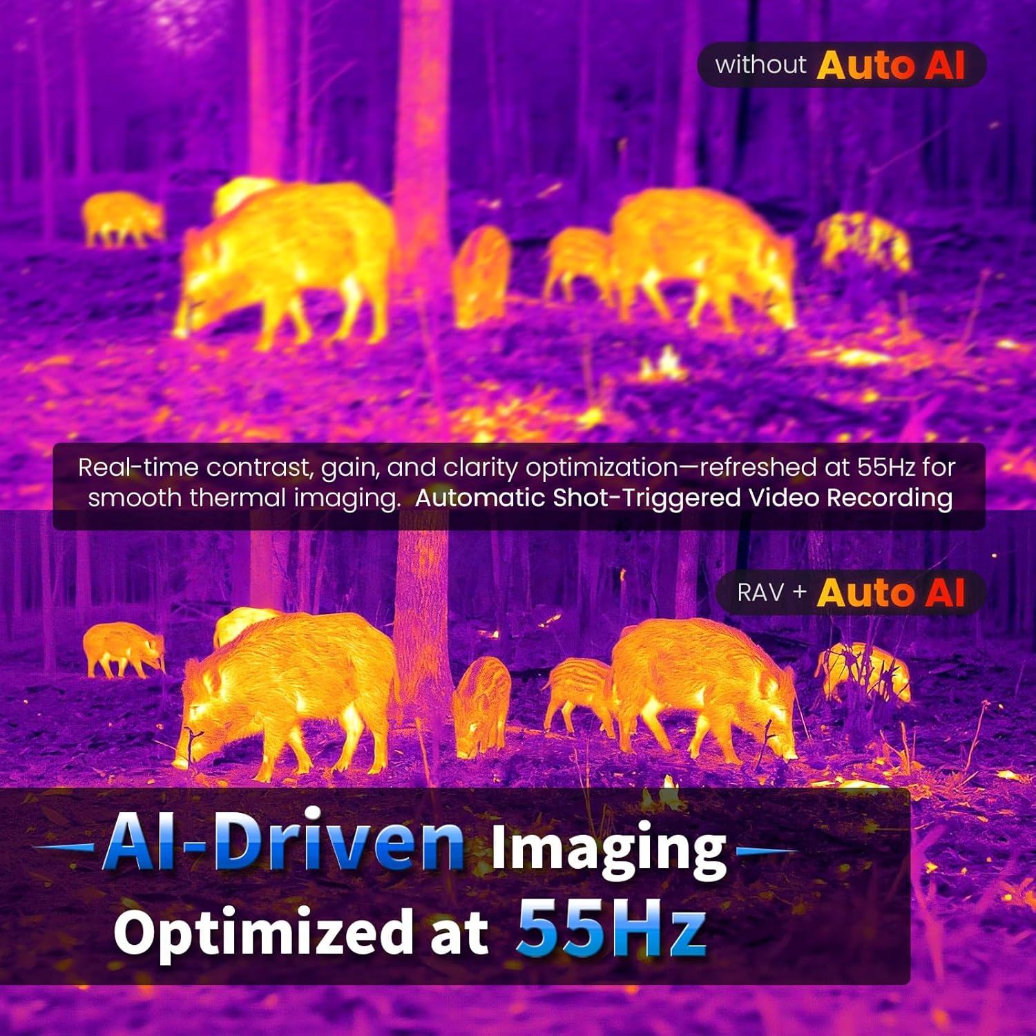 منظار حراري GOYOJO بدقة 384x28 - مراجعة Hunting Thermal Imaging Scope وسعره